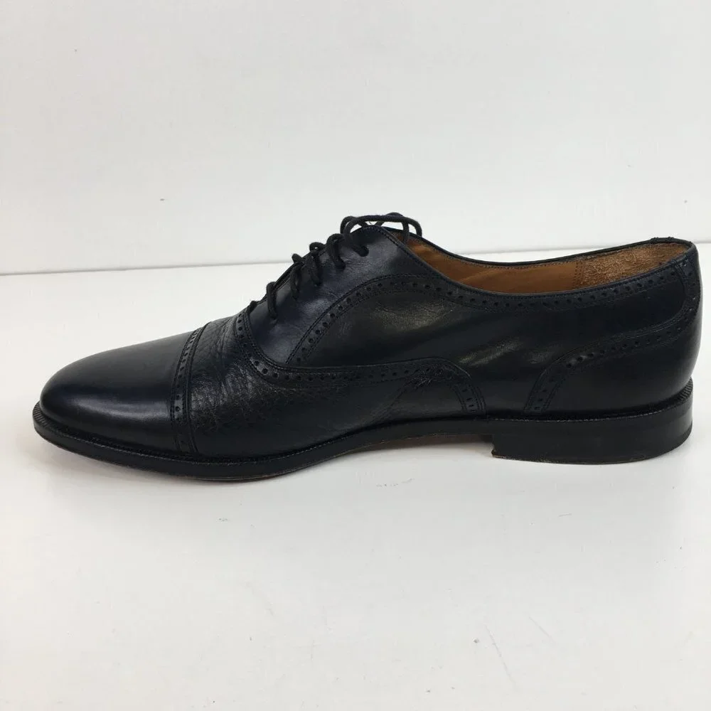 Mezlan black leather